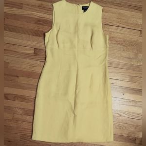 Ann Taylor butter yellow dress